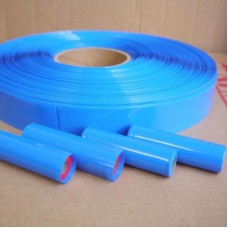 5m 29.5mm Wide PVC Heat Shrink Tubing Wrap (18650 18500 Battery) Blue