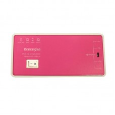 4-USB 4A 100-240V USB Charging Socket with Charging Cable EU Plug Pink