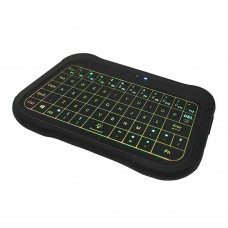 T18 Mini Air Mouse Keyboard Handheld Touchpad Controller Backlight - Black