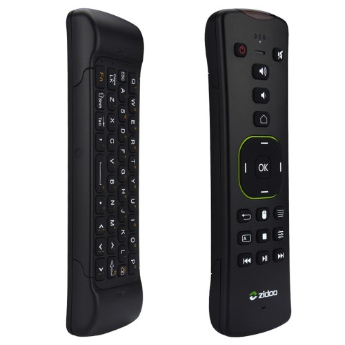 ZIDOO V9 2.4G Wireless Air mouse Keyboard with Six-axis Gyroscope LED Indicator