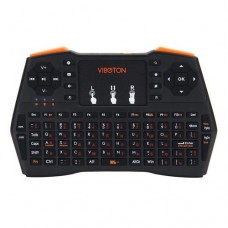 VIBOTON i8 Plus Handheld 2.4G Wireless Keyboard Touch Gamepad - Russian Version Black