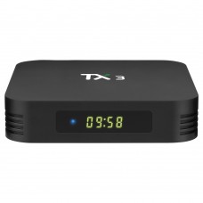 TANIX TX3 Amlogic S905x3 8K Video Decode Android 9.0 TV Box 4GB/32GB Bluetooth 2.4G+5.8G WiFi LAN USB3.0 Youtube Netflix Google Play
