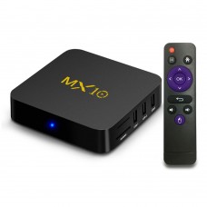 MX10 RK3328 4GB/64GB Android 9.0 KODI 18.0  4K TV BOX Support YouTube Netflix WIFI LAN VP9 HDMI USB3.0