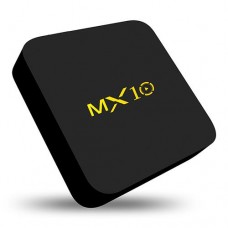 MX10 RK3318 Android 9.0 KODI 18 4K HDR TV BOX 4GB/32GB WIFI LAN VP9 HDMI SPDIF USB3.0 Youtube Netflix - Balck