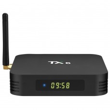 TANIX TX6 Allwinner H6 Android 9.0 4GB/32GB 6K TV Box with LED Display WiFi LAN USB3.0
