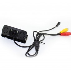 PZ451 3 In 1 Car Reversing Kit Smart Rearview detector Sensor Camera