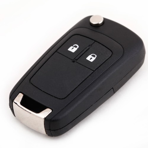 2 Button Flip Remote Folding Key Shell Case for Vauxhall / Opel Astra & Insignia