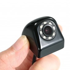 Waterproof Car Rear View Camera with 8 LED Night Vision Parking Assistance
