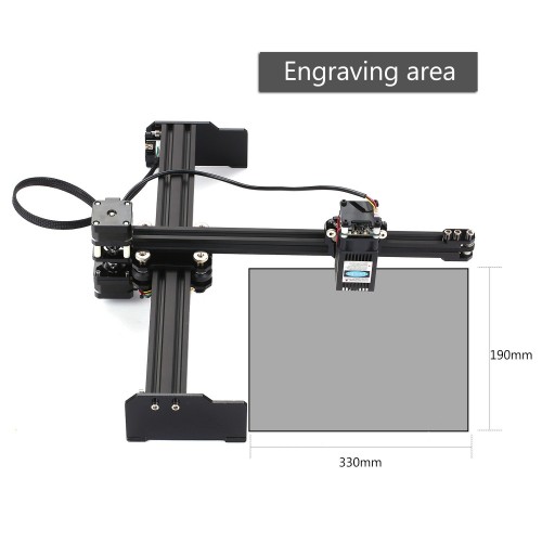 2.3W Laser Engraving Machine High Speed Mini Desktop Laser Engraver Printer
