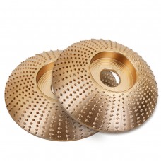 2PCS Wood Grinding Wheel Rotary Disc Sanding Wood Carving Abrasive Disc - 85mm