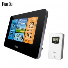 FanJu FJ3373 Multifunction Digital Weather Station LCD Alarm Clock