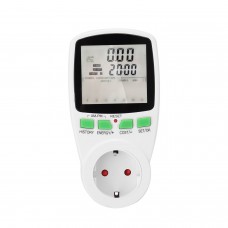 AC Power Meters Digital Wattmeter Energy Meter Watt Monitor Electricity Cost Diagram Measuring Socket Analyzer