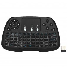 2.4GHz Wireless QWERTY Keyboard Touchpad Mouse Handheld Remote Control