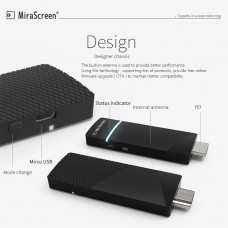 Mirascreen A3 2.4G WiFi Display Receiver HD Screen Mirroring DLNA Compatible with iOS Android Smart Phone Tablet PC