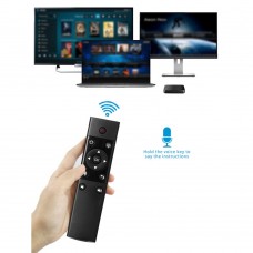 VIBOTON S122 2.4G Wireless Remote Control with USB Receiver Voice Input Function for Android TV Box / Game Console / Computer / Set-top Box