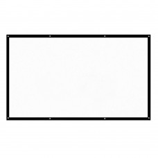 H120 16:9 120 Inch Portable Foldable Projector Screen White