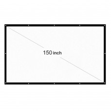 H150 Foldable 16:9 150 Inch Portable Projector Screen