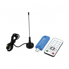 Mini Portable Digital USB 2.0 TV Stick DVB-T + DAB + FM RTL2832U + R820T2 Support SDR Tuner Receiver