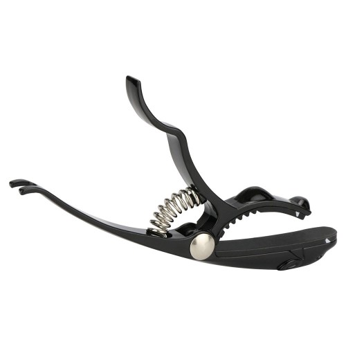 Clip-on Guitar Capo Clamp Zinc Alloy Silicon Pad with Bridge Pin Puller