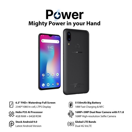 (EU Version) UMIDIGI Power Mobile Phone