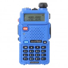 Baofeng BF-UV5R Two-way Radio Handheld Walkie Talkie US Plug Blue