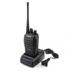 BaoFeng BF-666S 5W 16-Channel 400-470MHz Handheld Walkie Talkie Interphone Black